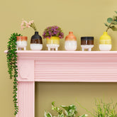 Sass & Belle Mojave Glaze Yellow Vase